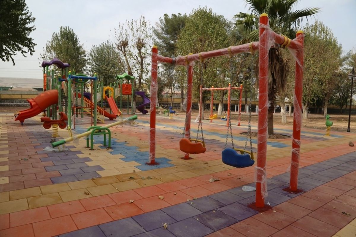 Cizre\'de Park Çalışmaları Sürüyor