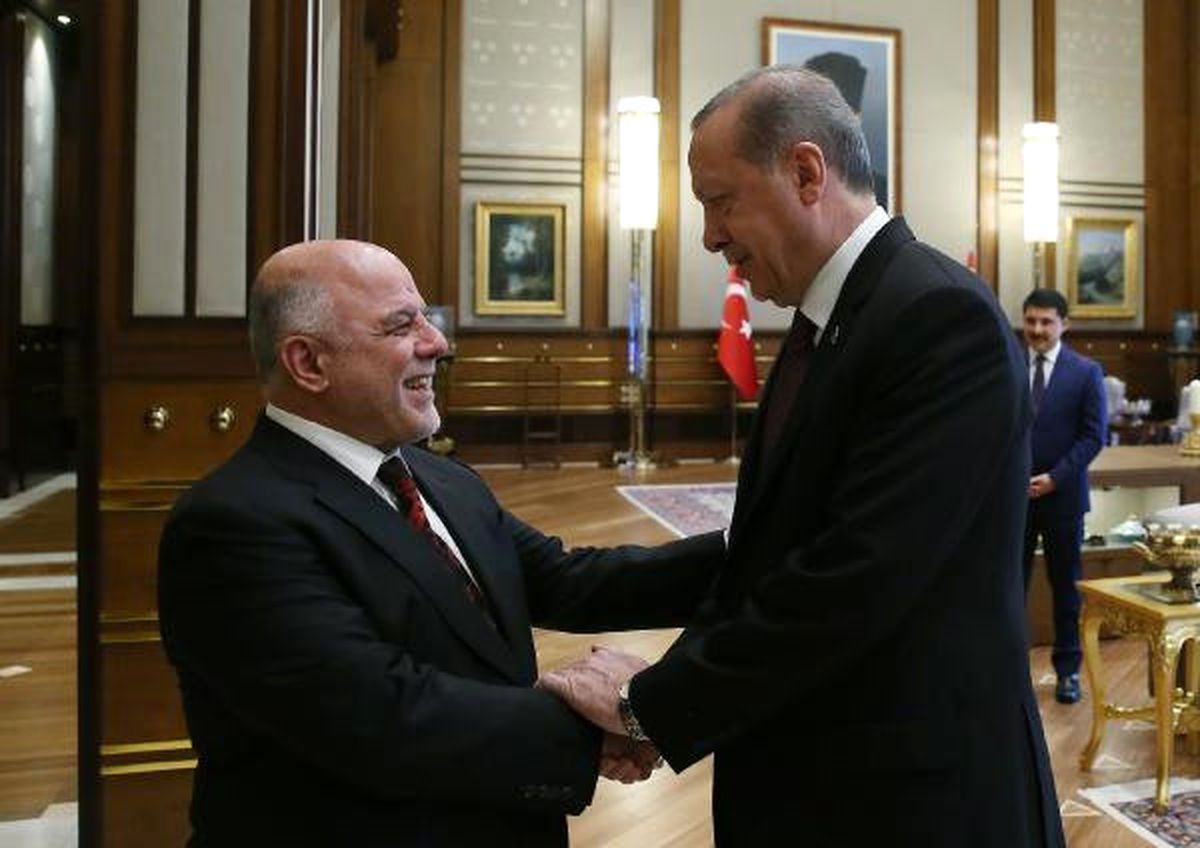 Cumhurbaşkanı Erdoğan, Irak Başbakanı Haydar İbadi\'yi Kabul Etti