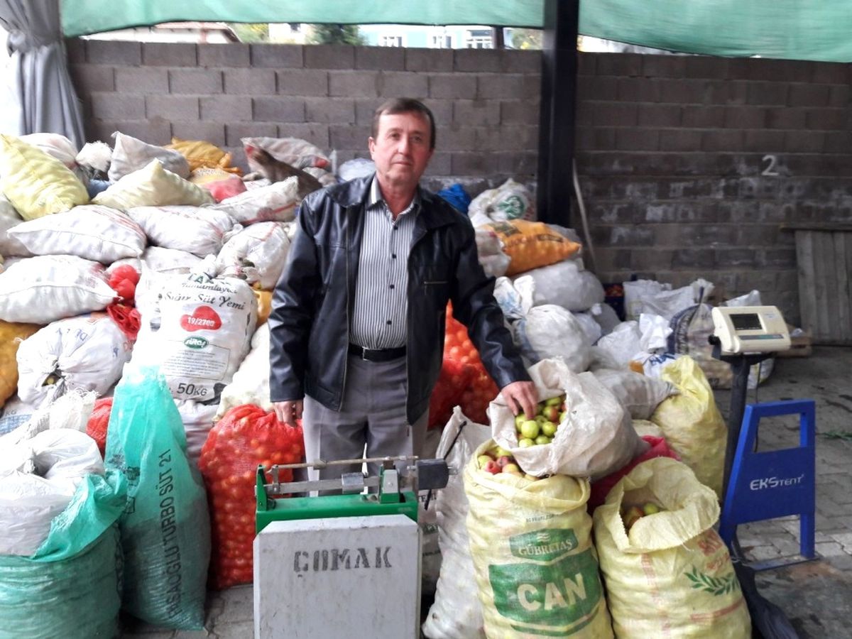 Elmanın \'Yere Düşeni\' de Para Ediyor