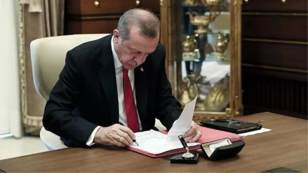 Erdoğan\'dan Kanun Onayı