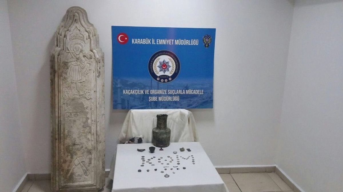 Karabük\'te Tarihi Eser Operasyonu