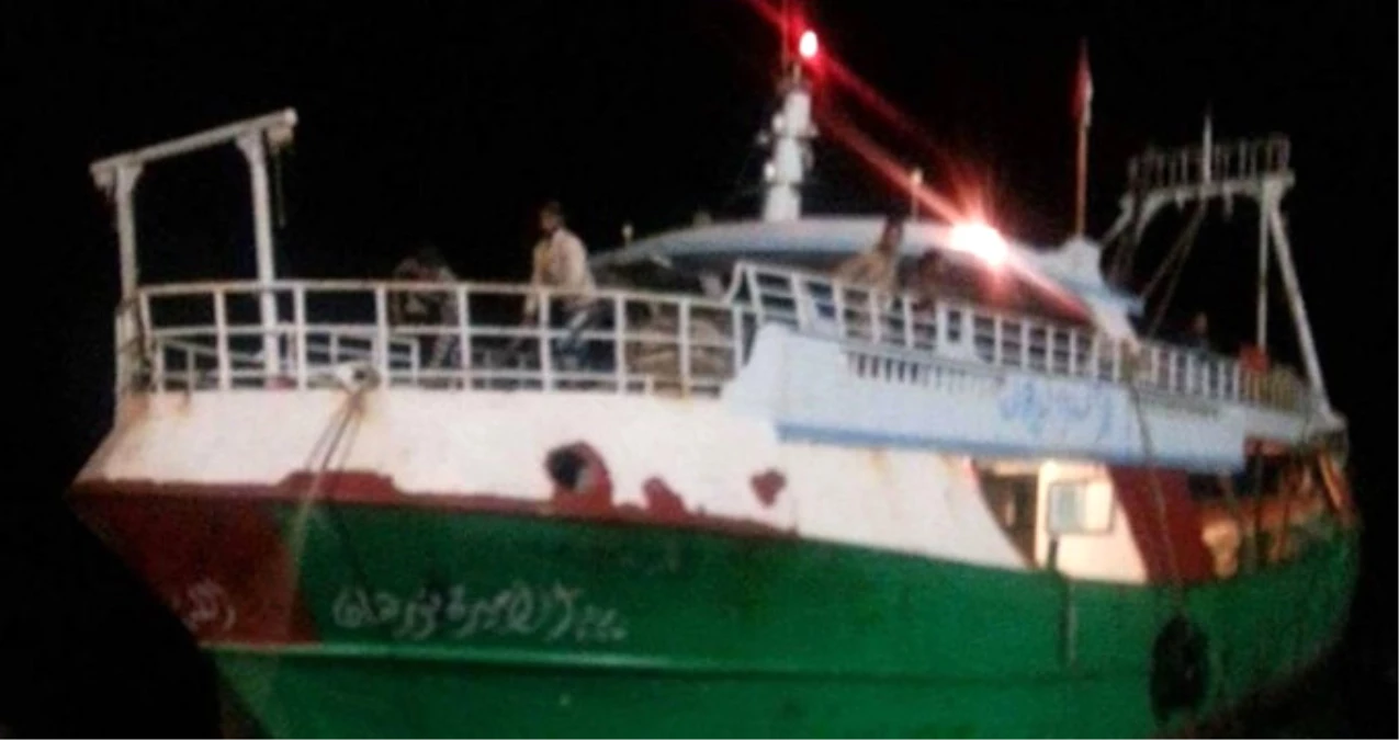 KKTC Karasularını İhlal Eden Mısır Bandıralı Gemiye El Konuldu