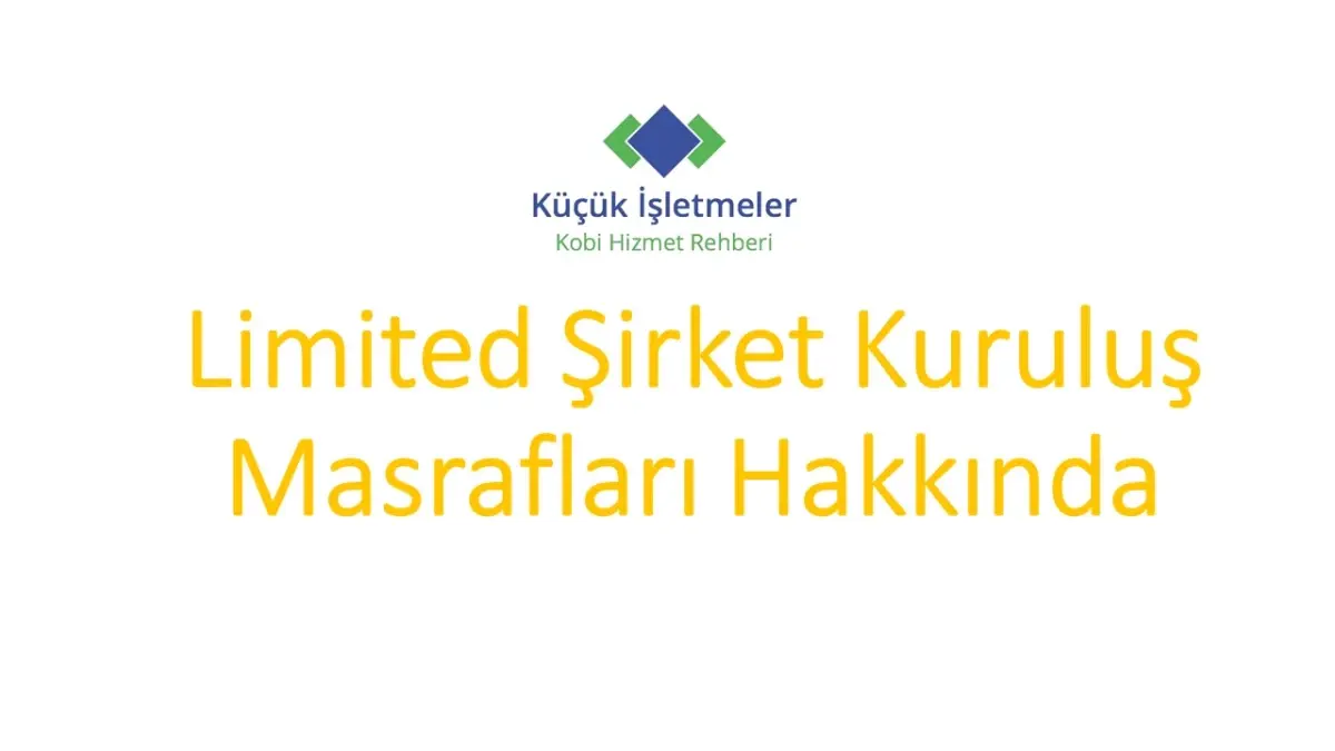 Limited Şirket Kuruluş Masrafları Hakkında