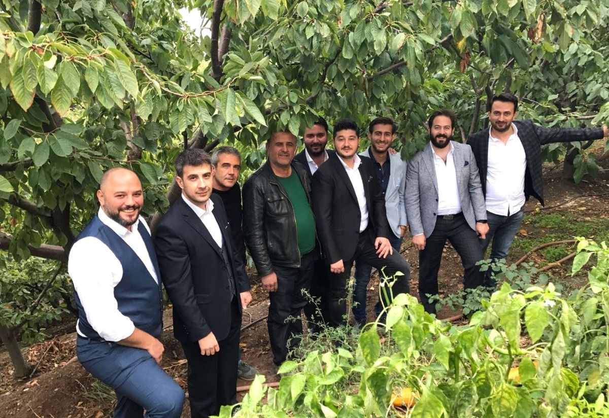 Magiad Salihli\'de Kiraz Üreticileriyle Buluştu