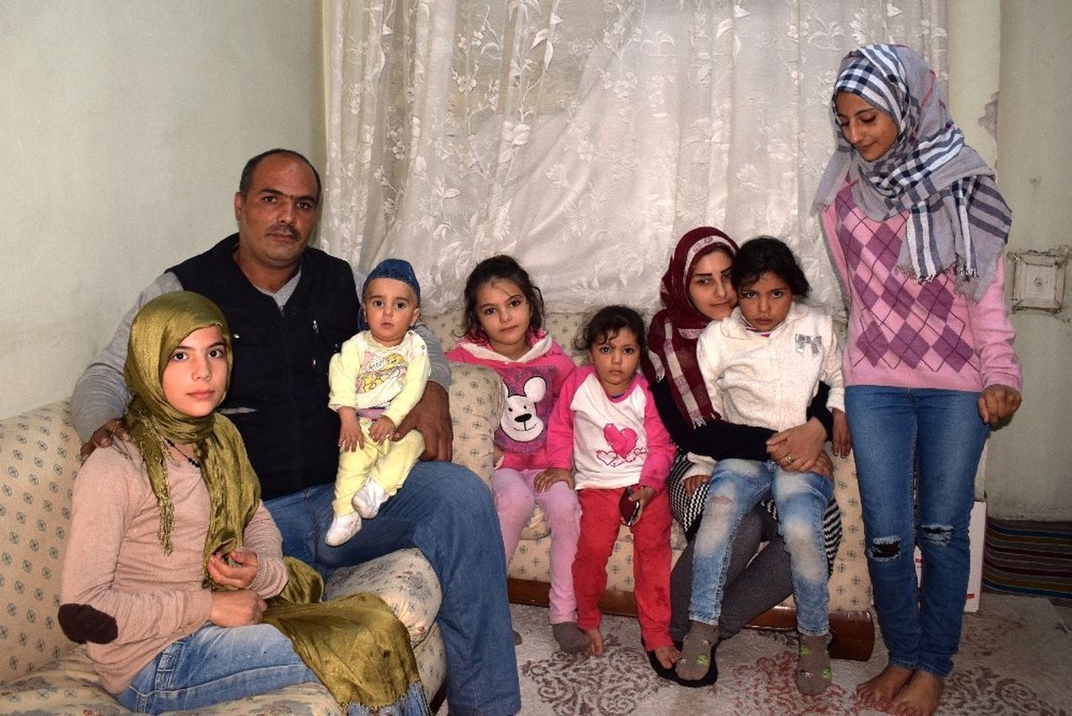 Suriyeli Baba Ailesine Kavuştu