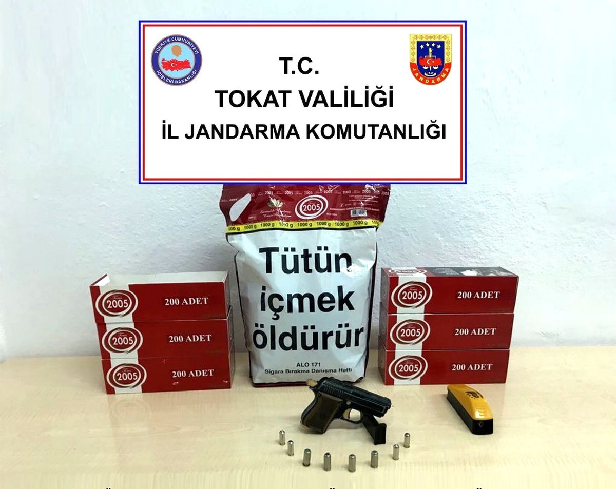 Tokat\'ta Çocuklara Sigara Satan Şahsa Jandarmadan Operasyon