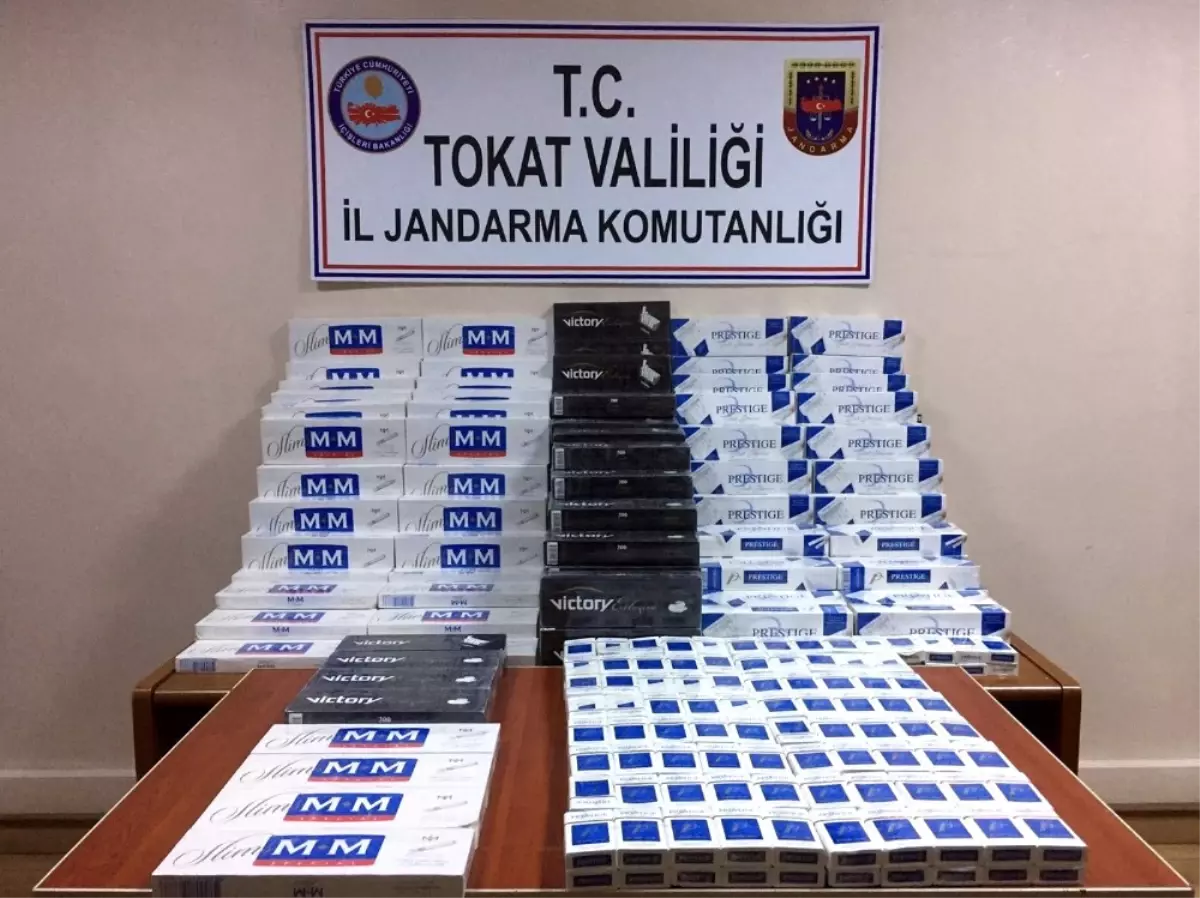 Tokat\'ta Su Kolisine Gizlenmiş 3 Bin Paket Kaçak Sigara Ele Geçirildi