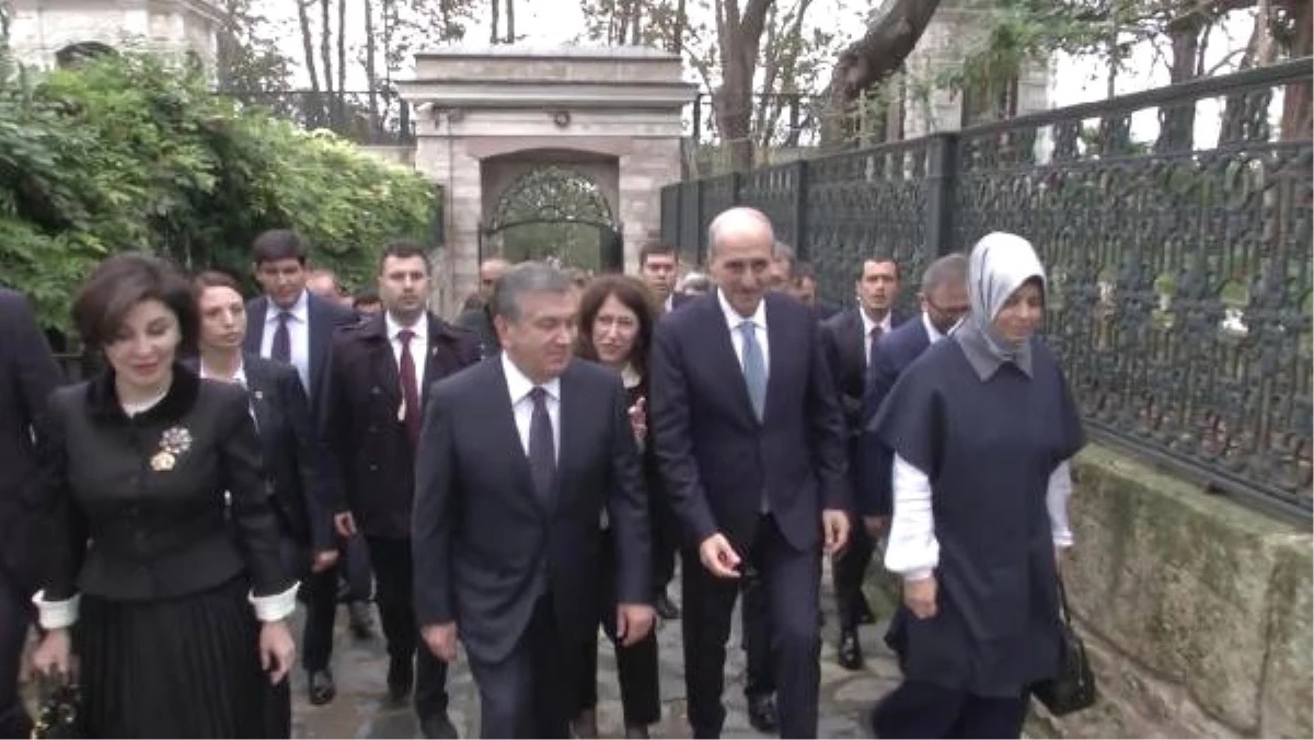 Bakan Kurtulmuş, Özbekistan Cumhurbaşkanı Mirziyoyev\'i Topkapı Sarayı\'nda Ağırladı