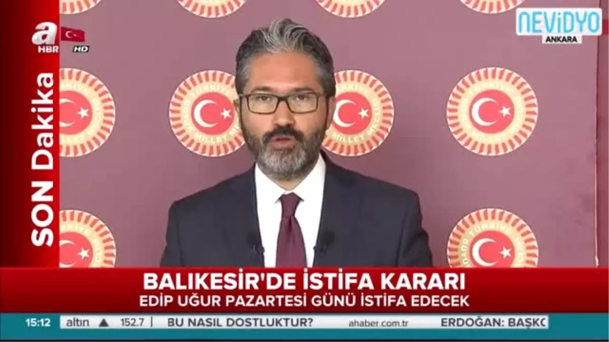 Balıkesir\'de İstifa Kararı