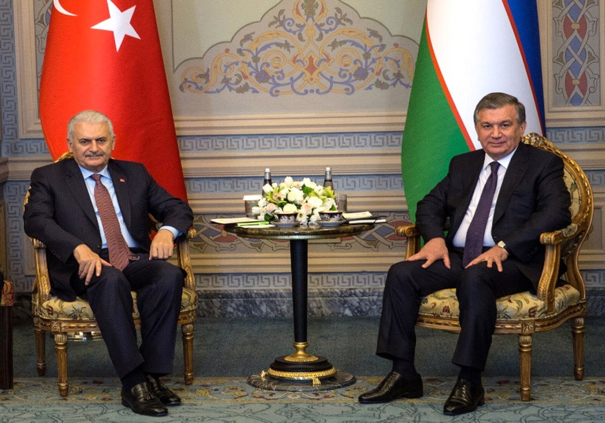 Başbakan Yıldırım Özbekistan Cumhurbaşkanı ile Görüştü