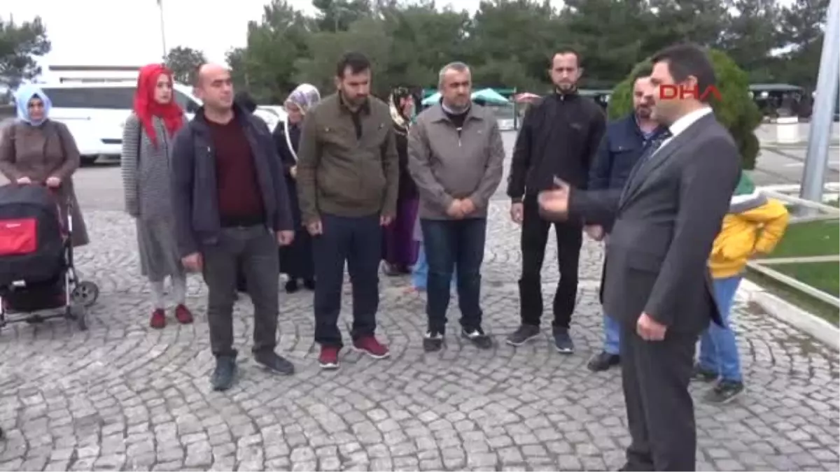 Çanakkale Yürekleri Isıtan O Madenciler, Çanakkale\'de Şehitlikleri Gezdi