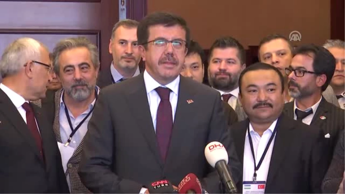 Ekonomi Bakanı Zeybekci, Gazetecilerin Sorularını Cevapladı