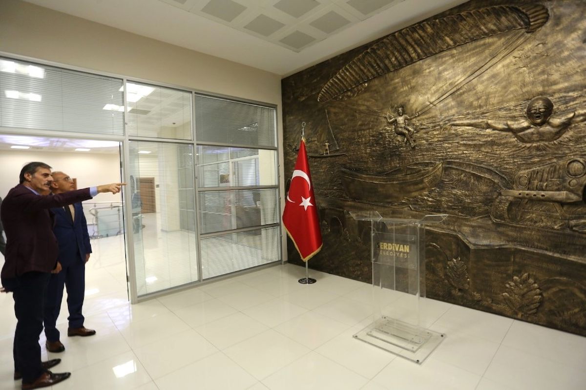 Emniyet Müdürü Kaya\'dan Başkan Alemdar\'a İade-i Ziyaret