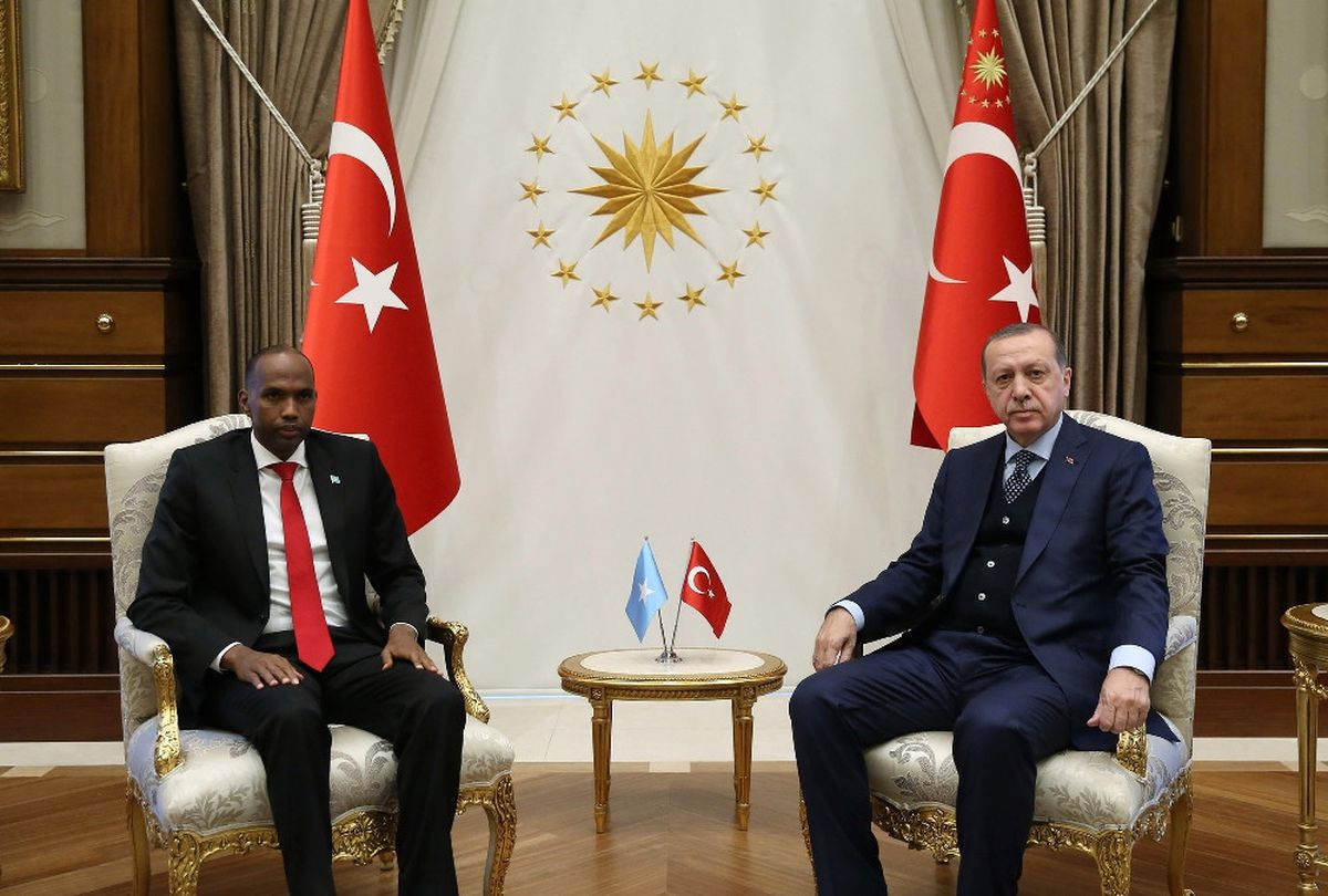 Erdoğan, Somali Başbakanı Hayri\'yi Kabul Etti