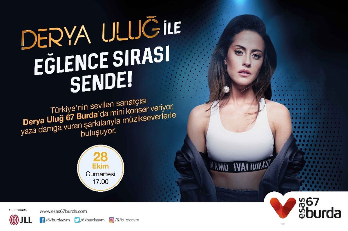 Esas 67 Burda\'da Derya Uluğ ile Mini Konser Keyfi