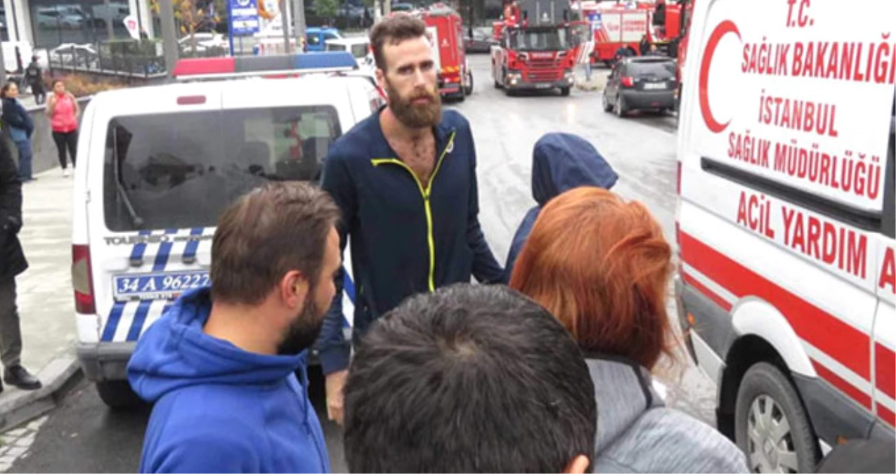 Fenerbahçeli Datome, Ataşehir\'deki Yangından Etkilendi