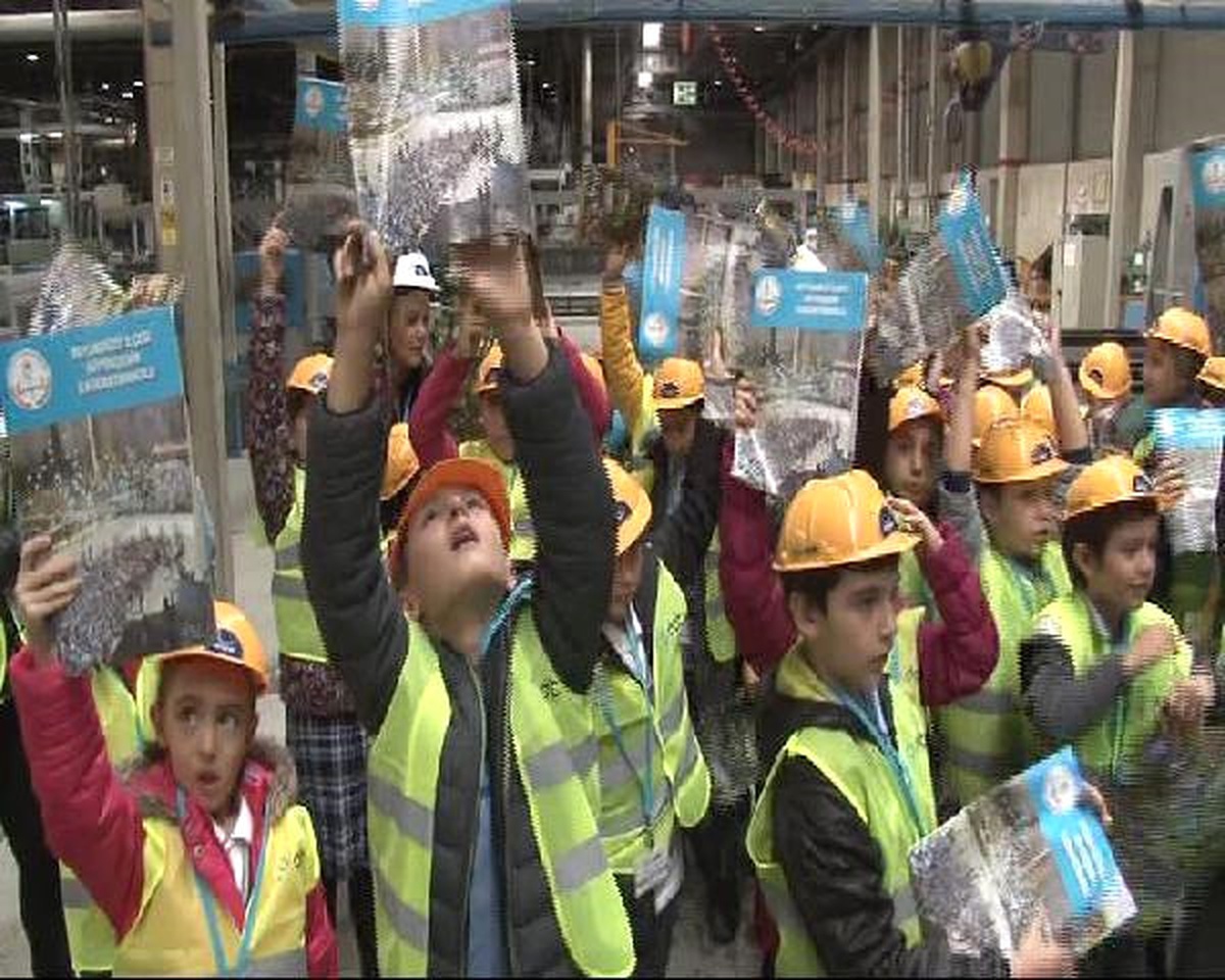 İlkokul Öğrencilerinden Türkiye\'nin En Çok Gazete Basılan Merkezine Özel Ziyaret