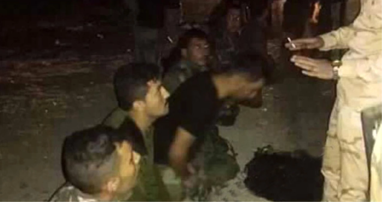 Irak Ordusu, Peşmergeleri Yakalayıp Diz Çöktürdü! Fotoğraf, Barzani\'yi Çok Kızdıracak