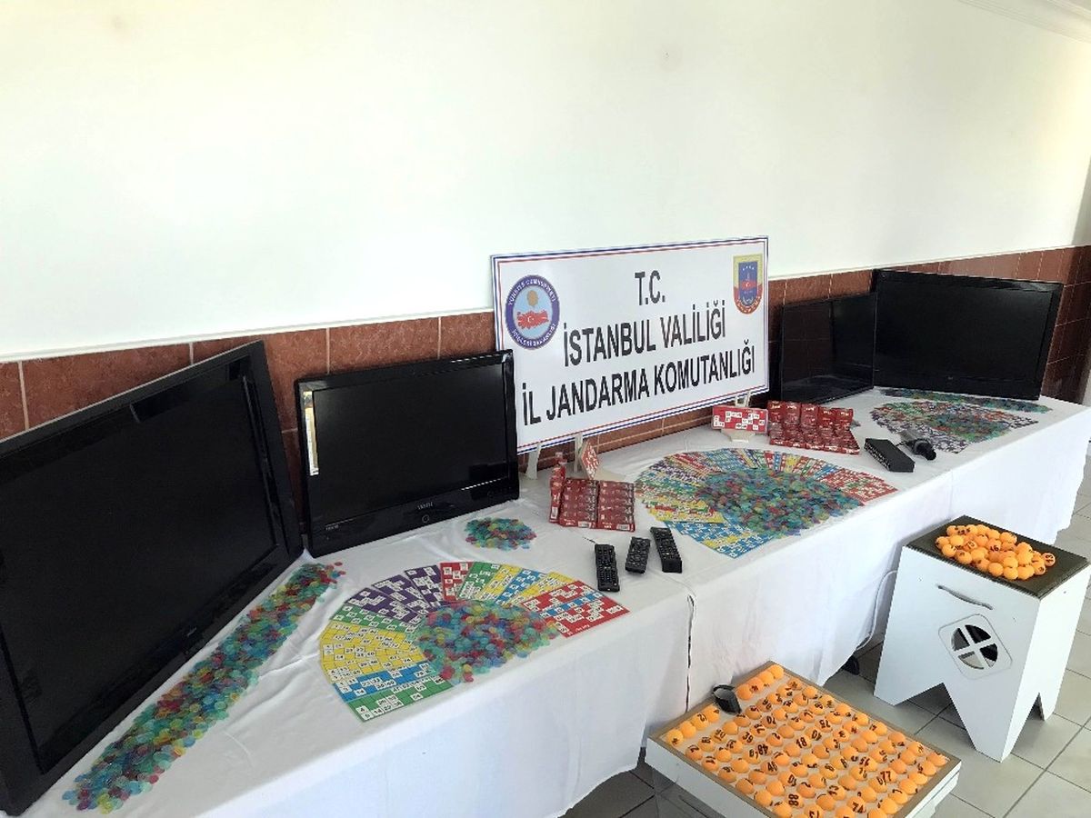 Jandarma\'dan Eş Zamanlı Kumarhane Baskını