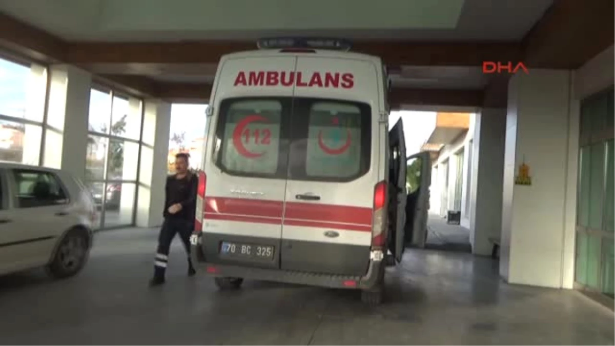 Karaman Camiye Giderken Bacağından Vuruldu