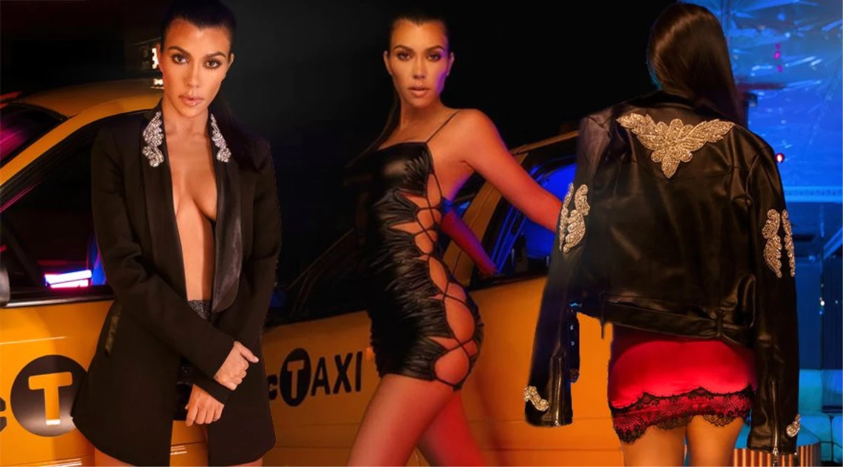 Kourtney Kardashian, Tanıtımını Yaptığı Koleksiyonda İç Çamaşırı Giymedi