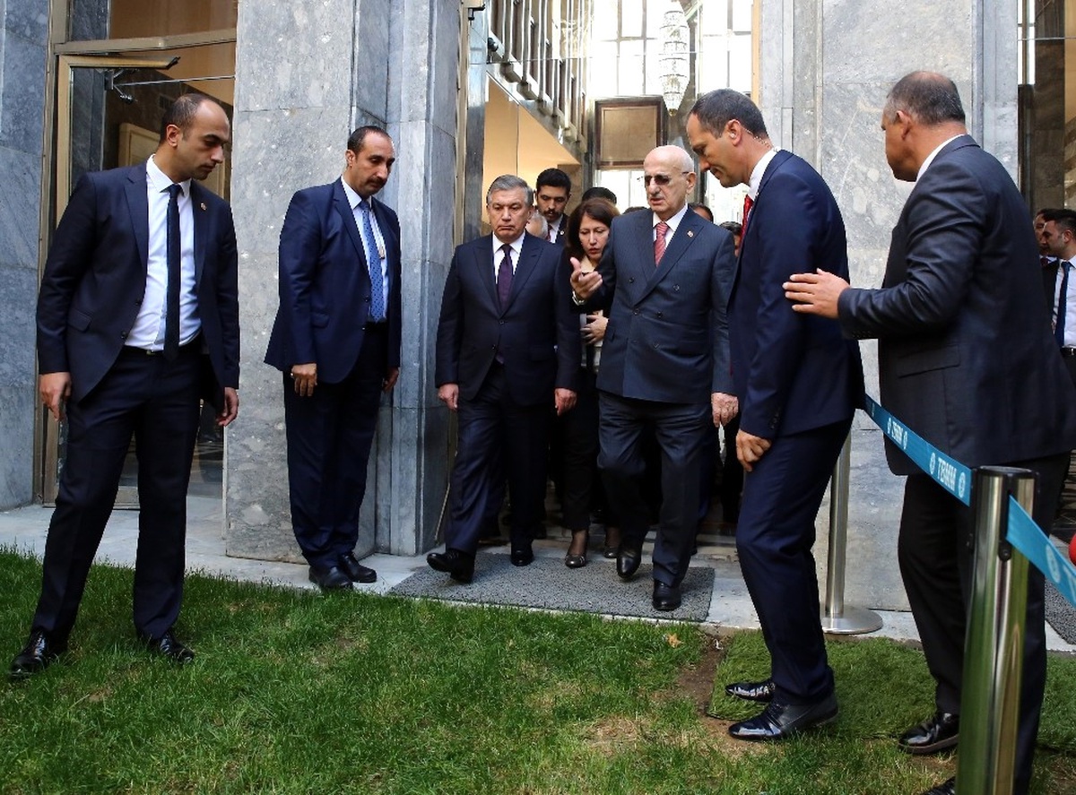 Özbekistan Cumhurbaşkanı Mirziyoyev TBMM\'de
