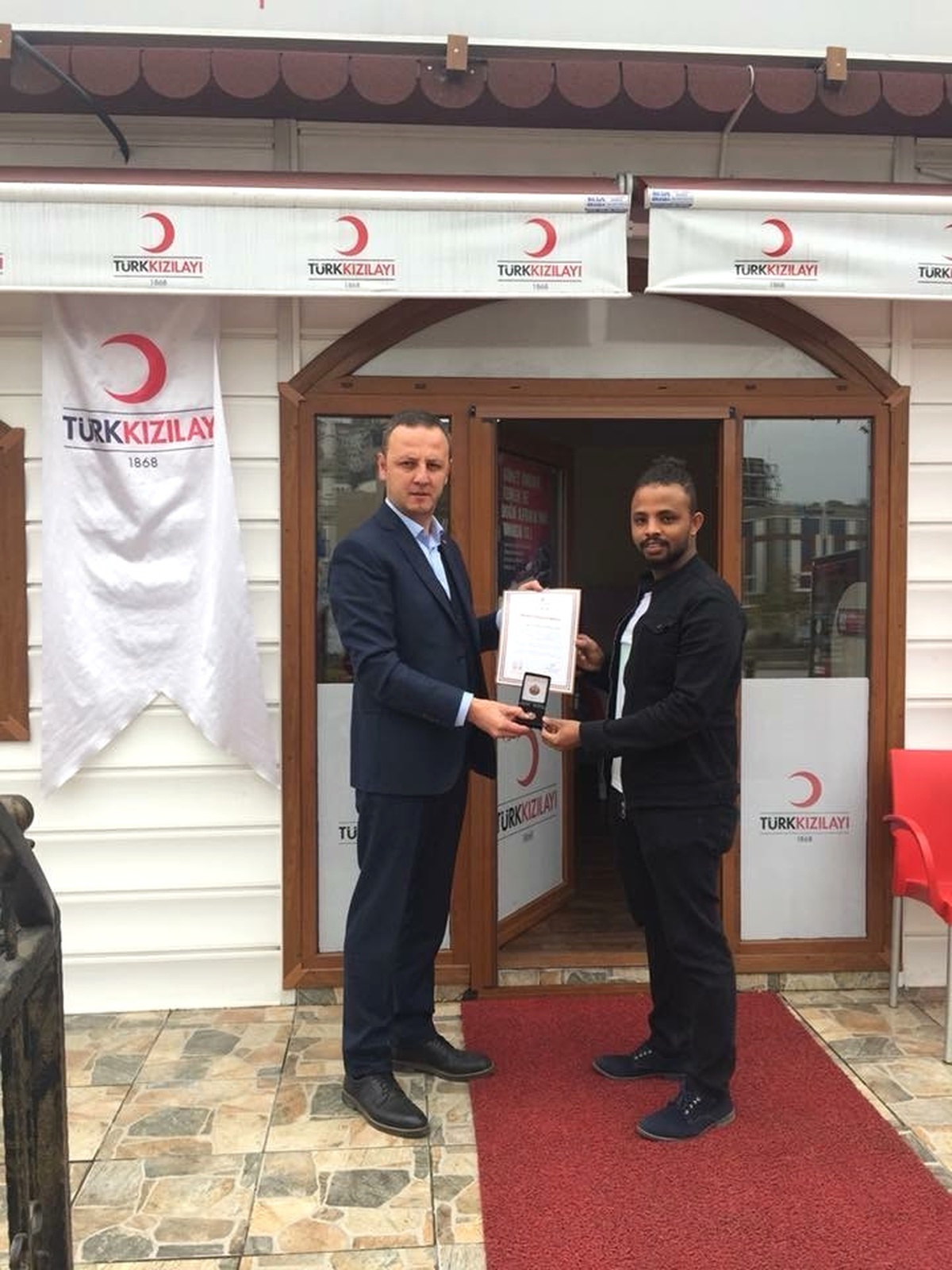 Somalili Öğrenciye Kan Bağışında Bronz Madalya