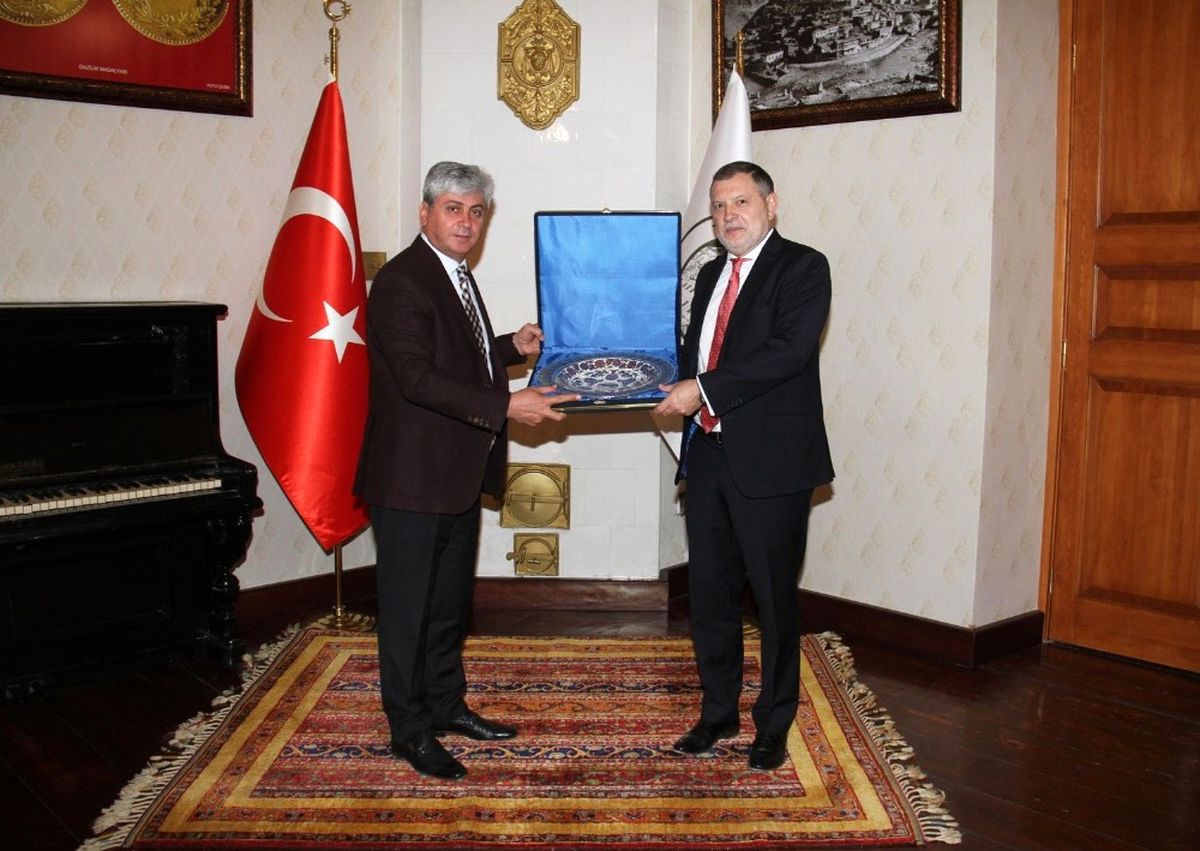 Vali Doğan Rusya\'nın Trabzon Başkonsolosunu Kabul Etti