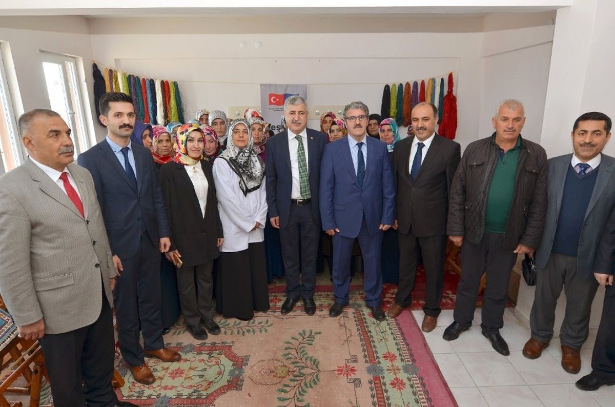 Yeşilyurt\'ta 135 Bin 445 Euro Bütçeli Meslek Projesi Tamamlandı
