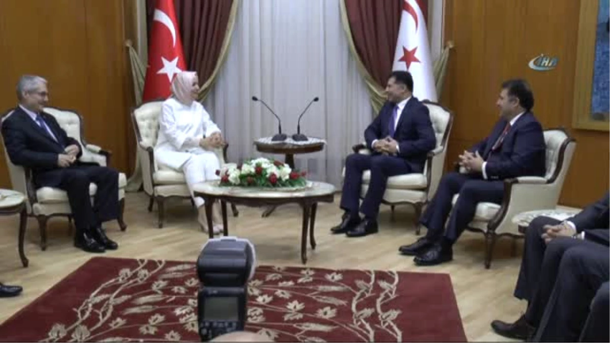 Aile ve Sosyal Politikalar Bakanı Kaya, KKTC Başbakanı Özgürgün ile Görüştü