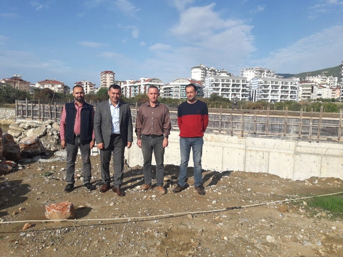 Alanya Oba Çayı Üzerine Yeni Köprü