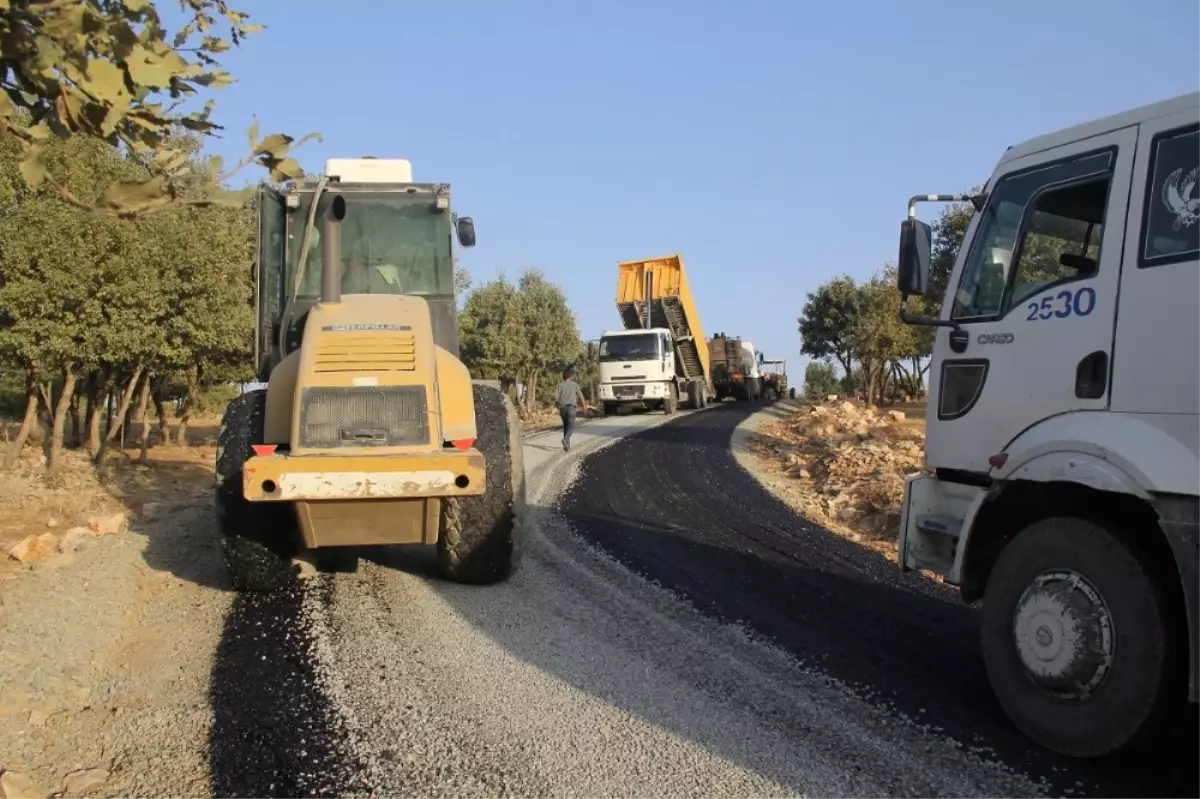 Asfaltlama Çalışmaları Kulp\'da Devam Ediyor