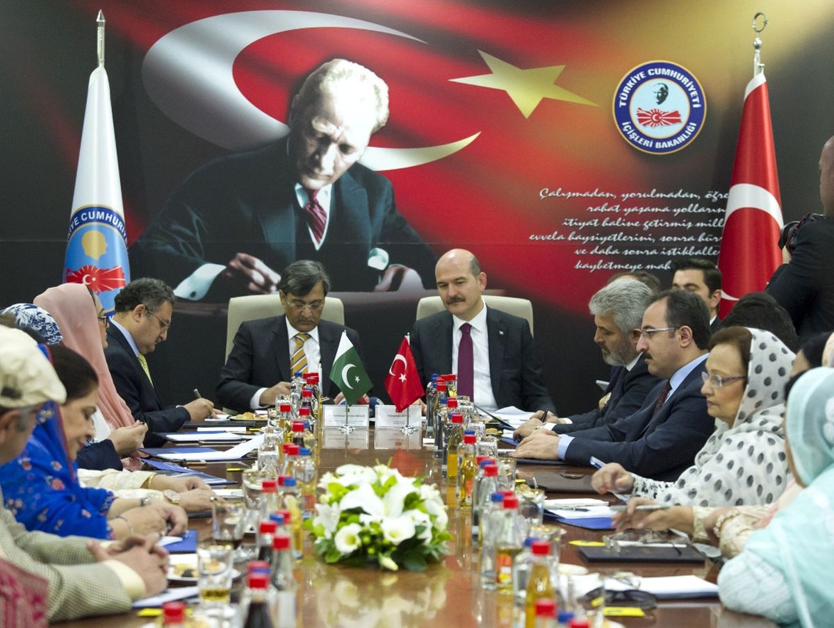 Bakan Soylu, Pakistan Heyetiyle Bir Araya Geldi