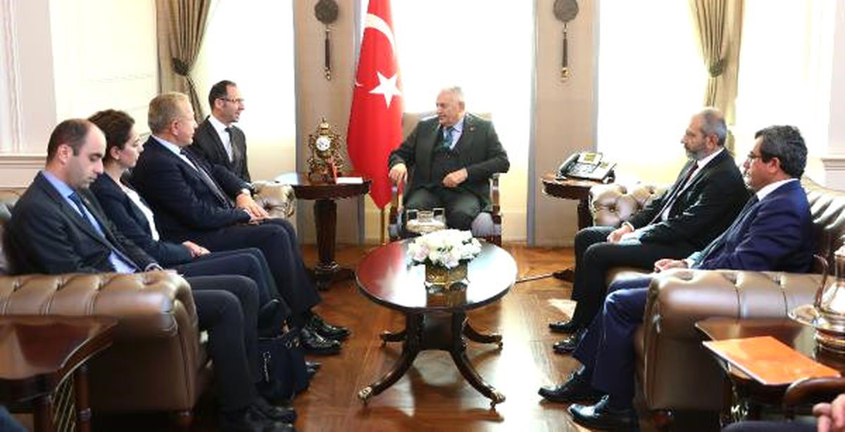 Başbakan Yıldırım, Kosova Başbakan Birinci Yardımcısı ve Dışişleri Bakanı Pacolli\'yi Kabul Etti