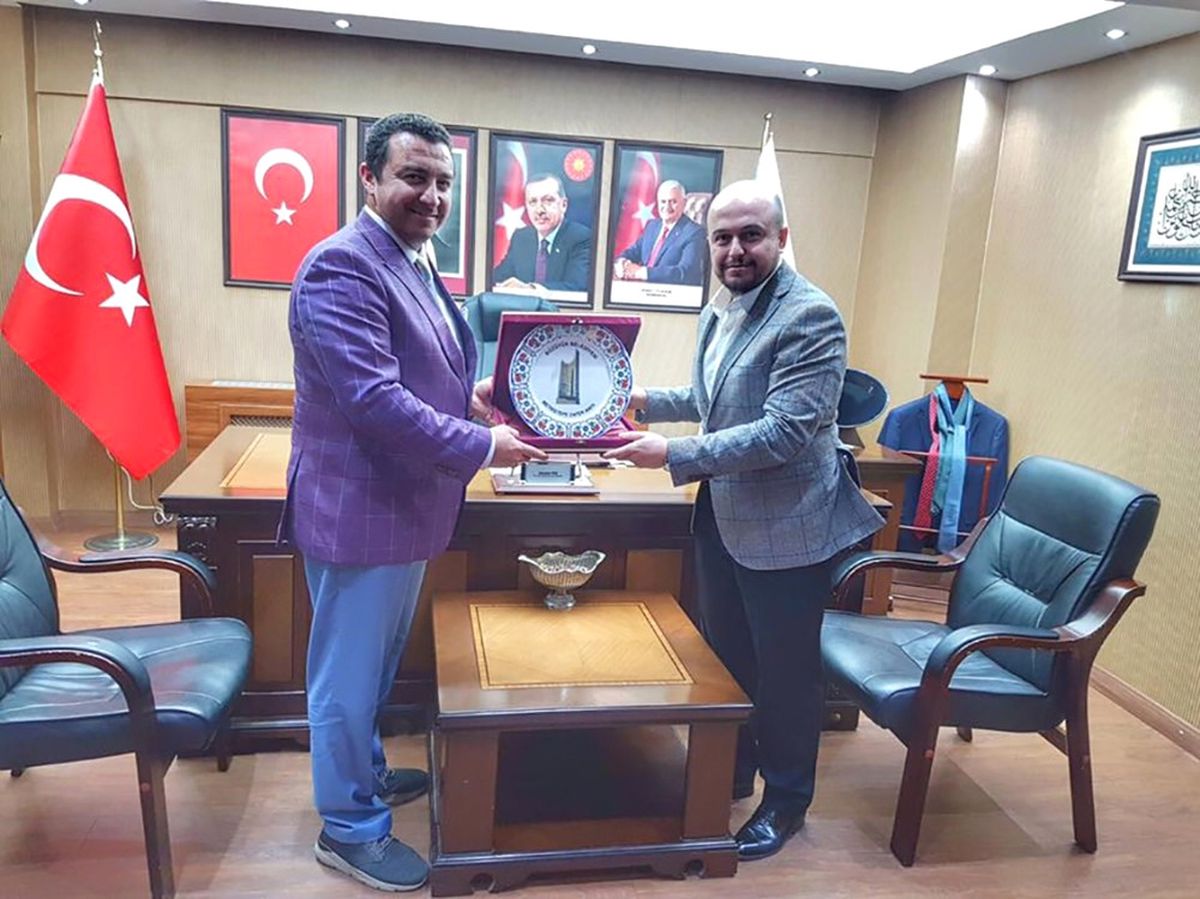 Başkan Bakıcı, Çerkezköy AK Parti İlçe Başkanı Öğe\'yi Ziyaret Etti
