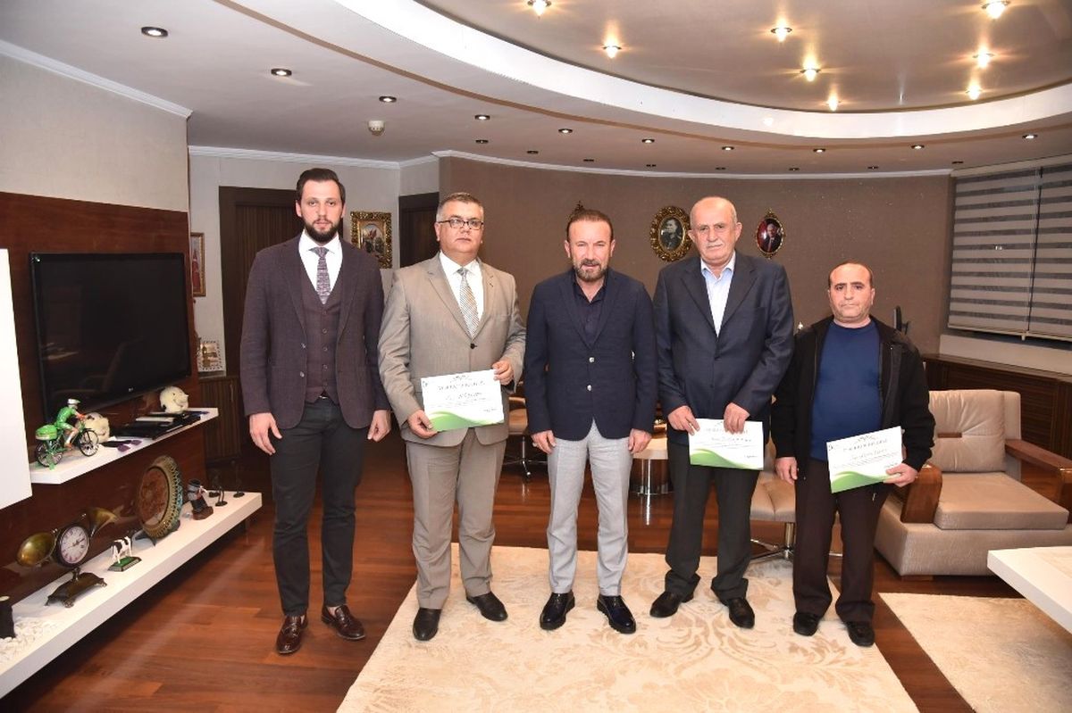 Başkan Doğan, Asansör Kurallarına Uyanlara Teşekkür Belgesi Verdi