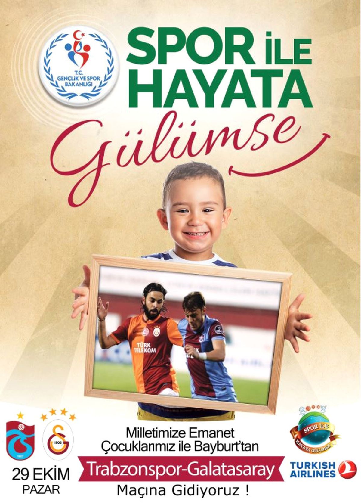 Bayburtlu Çocuklar Derbiyi Yerinden Takip Edecek
