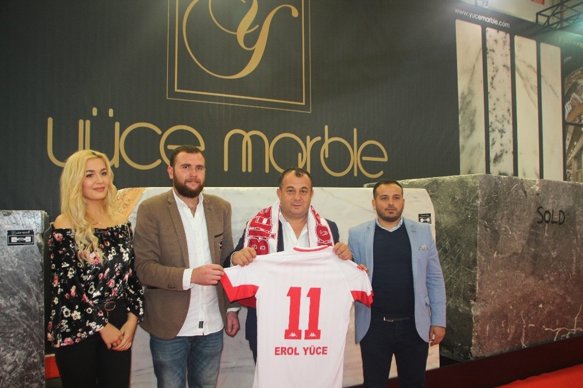 Bilecikspor\'dan Blok Mermer Fuarı\'na Çıkartma
