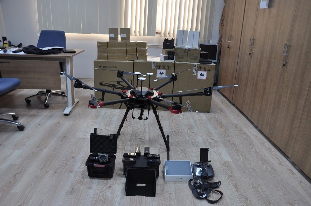 Çorum Emniyet Müdürlüğü\'de 3 Adet Drone Alındı