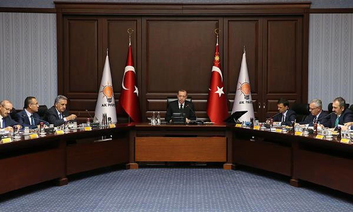 Cumhurbaşkanı Erdoğan\'nın Başkanlığında AK Parti Mkyk\'sı Toplandı
