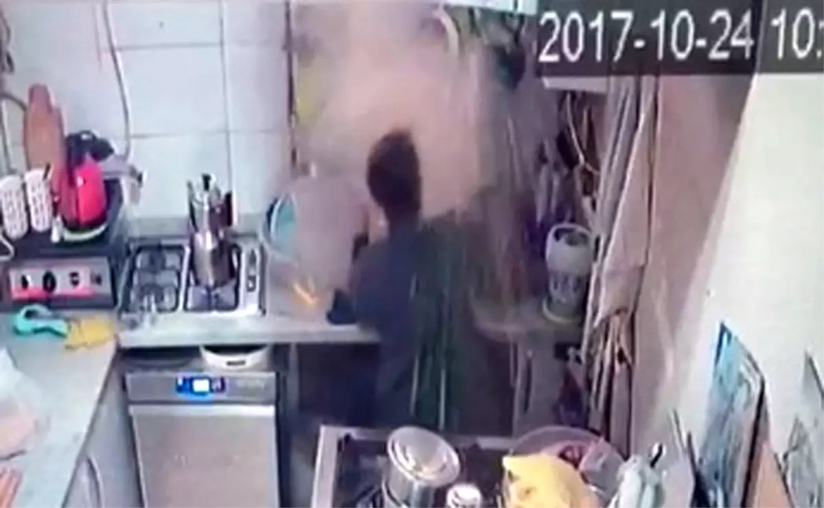 Düdüklü Tencere Böyle Patladı