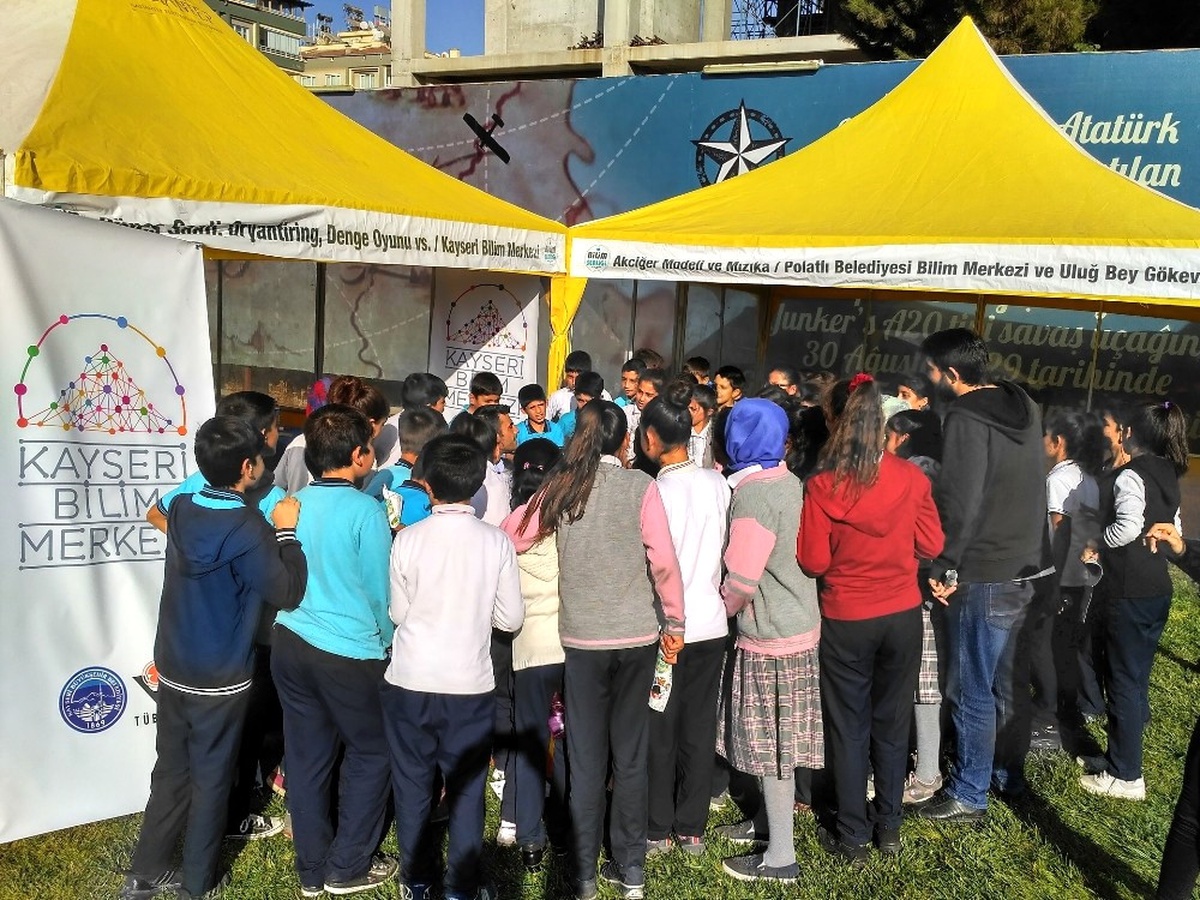 Kayseri Bilim Merkezi Gaziantep\'te de İlgi Odağı Oldu