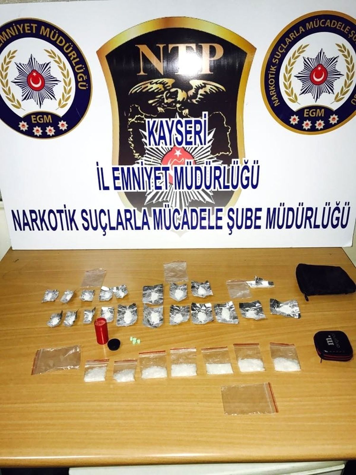 Kayseri\'de Uyuşturucu Operasyonu