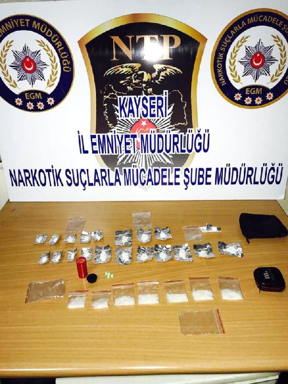 Kayseri\'de Uyuşturucu Operasyonu