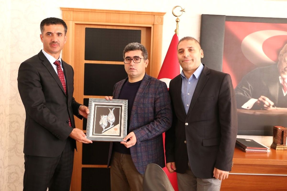 Muş İlder Yönetiminden Kaymakam Çetin\'e Ziyaret
