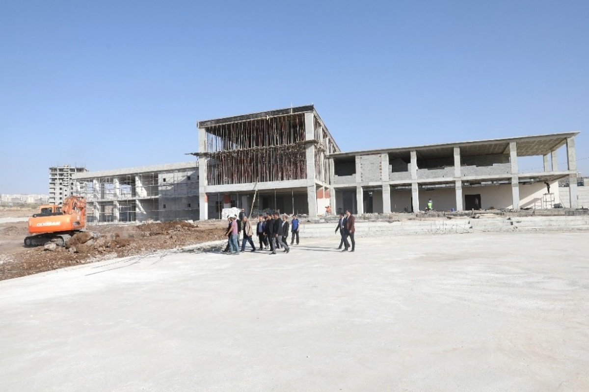 Şanlıurfa Tenis Dünyası İnşaatı Hızla Yükseliyor