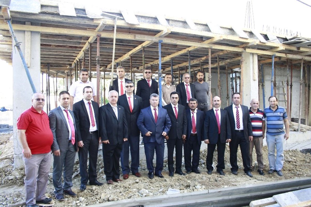 Serik Esnaf Odası Yeni Hizmet Binası Temeli Atıldı