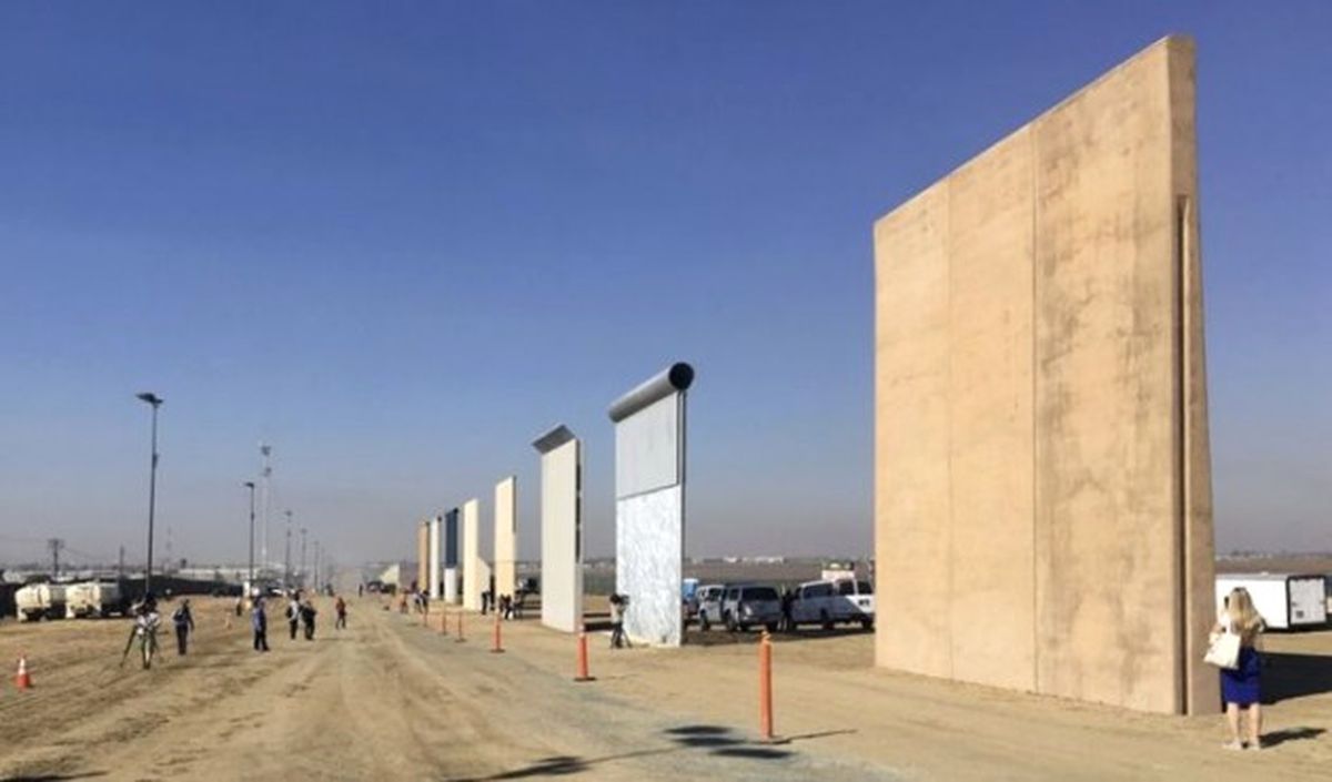 Sınır Duvarı İçin Prototipler Hazırlandı