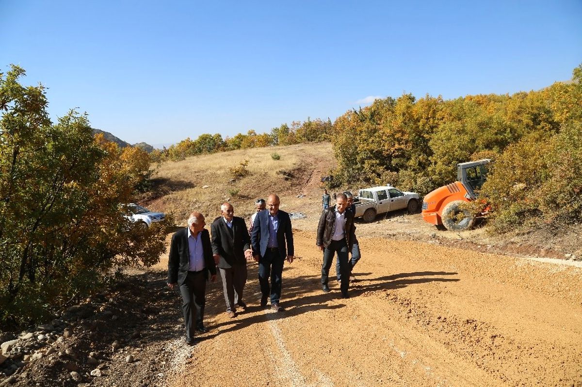 Tunceli\'de Yol Çalışmaları