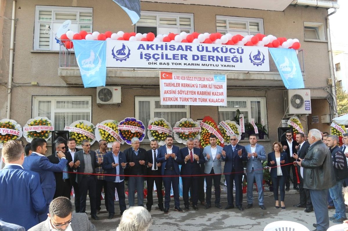 Ülkücü İşçiler Derneği Akhisar Şubesi Açıldı